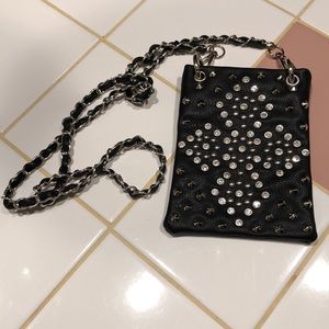Studded small cross body